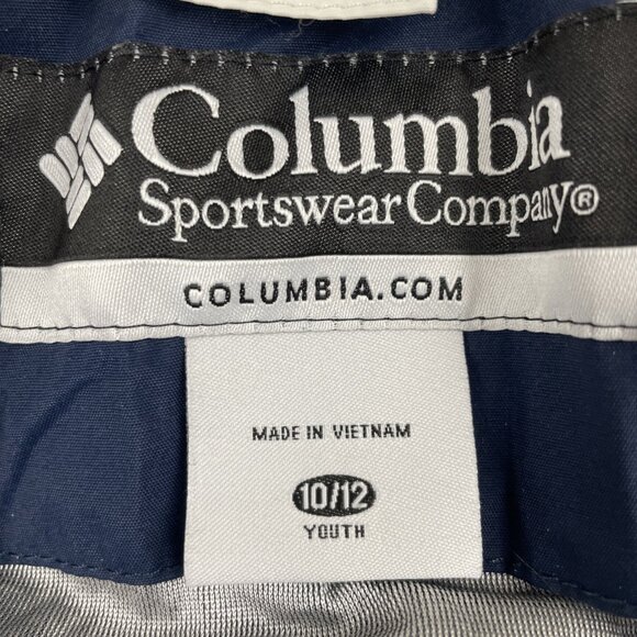 Columbia Bugaboo 3in1 Jacket Boy’s 10/12 Omni-Tech Hooded Winter Fleece Lined - Picture 9 of 13